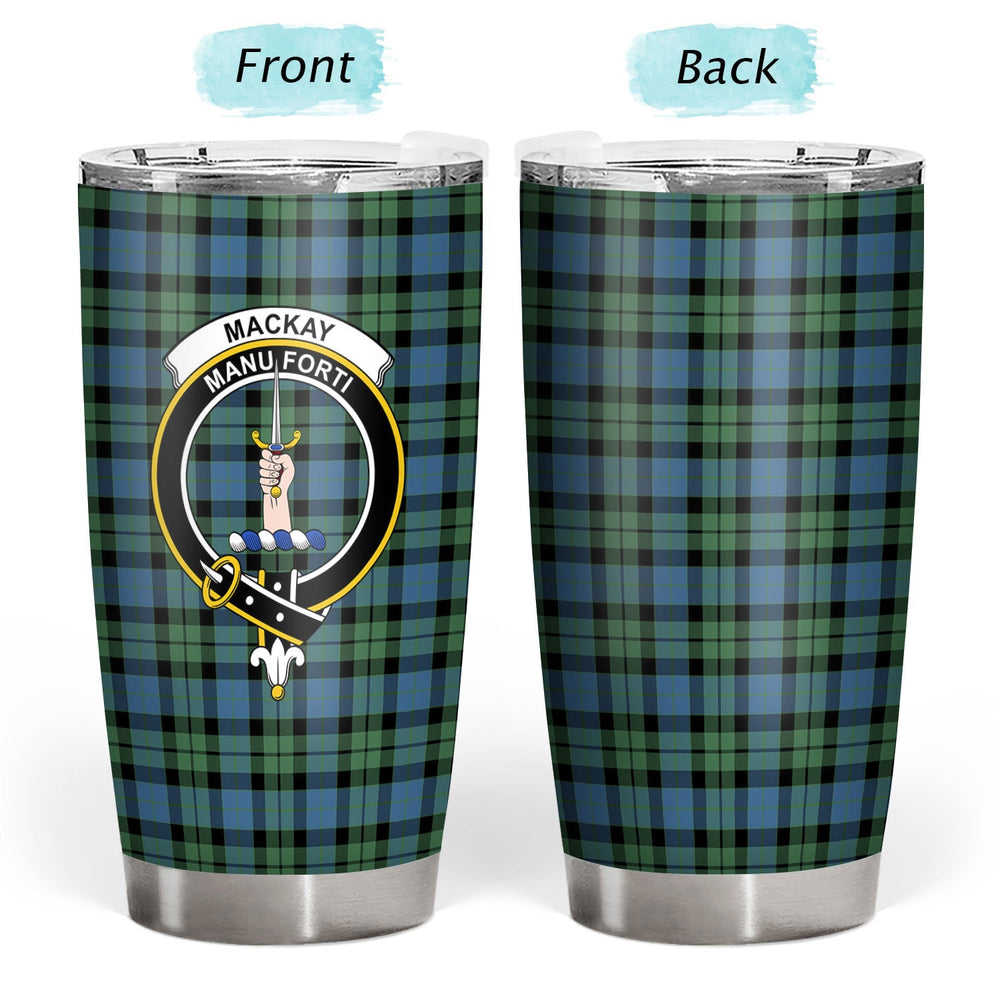 Clan MacKay Ancient Tartan Crest Tumbler WQ17 Clan MacKay Tartan Today