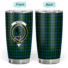Clan MacKie Tartan Crest Tumbler PR97 Clan Mackie Tartan Today