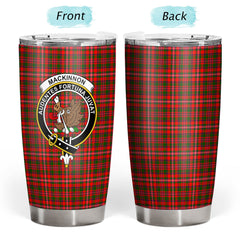 Clan MacKinnon Modern Tartan Crest Tumbler JH43 Clan MacKinnon Tartan Today