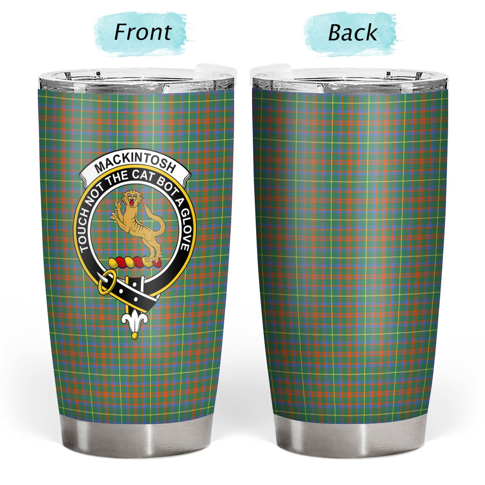 Clan MacKintosh Hunting Ancient Tartan Crest Tumbler YB54 Clan MacKintosh / MacIntosh Tartan Today
