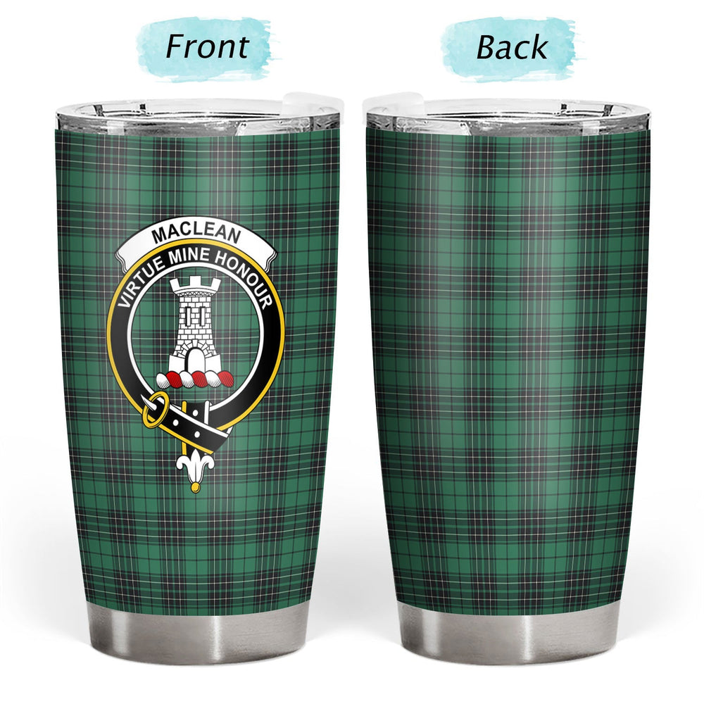 Clan MacLean Hunting Ancient Tartan Crest Tumbler ZT97 Clan Hall Tartan Today
