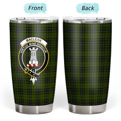 Clan MacLean Hunting Tartan Crest Tumbler BQ24 Clan Hall Tartan Today