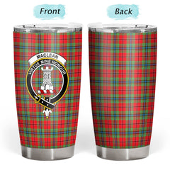 Clan MacLean of Duart Modern Tartan Crest Tumbler GI75 Clan Hall Tartan Today