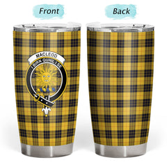 Clan MacLeod of Lewis Ancient Tartan Crest Tumbler VT66 Clan Hall Tartan Today