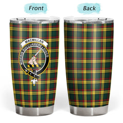 Clan MacMillan Old Modern Tartan Crest Tumbler GX89 Clan MacMillan Tartan Today