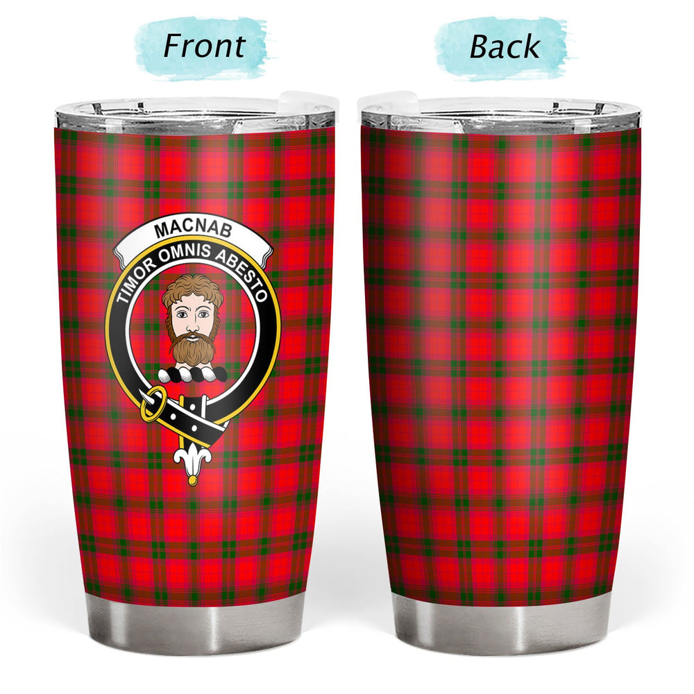 Clan MacNab Modern Tartan Crest Tumbler CP42 Clan MacNab Tartan Today