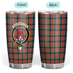 Clan MacNaughton Ancient Tartan Crest Tumbler HI73 Clan MacNaughton Tartan Today