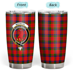 Clan MacNicol (of Scorrybreac) Tartan Crest Tumbler IL81 Clan MacNicol Tartan Today