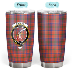 Clan MacRae Ancient Tartan Crest Tumbler TM28 Clan MacRae Tartan Today