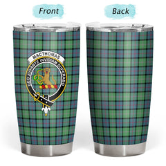Clan MacThomas Ancient Tartan Crest Tumbler CR63 Clan MacThomas Tartan Today