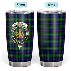 Clan MacThomas Modern Tartan Crest Tumbler AD17 Clan MacThomas Tartan Today