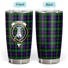 Clan Malcolm (or MacCallum) Tartan Crest Tumbler SG99 Clan MacCallum Tartan Today