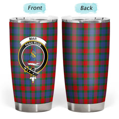 Clan Mar Tartan Crest Tumbler EO72 Clan Mar Tartan Today
