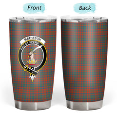 Clan Matheson Ancient Tartan Crest Tumbler BY42 Clan Matheson Tartan Today