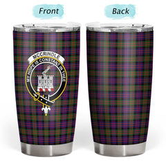 Clan McCrindle Tartan Crest Tumbler II13 Clan Hall Tartan Today