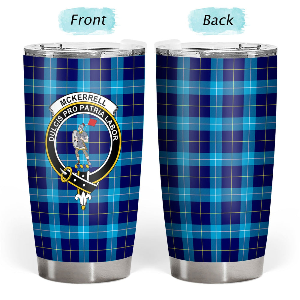 Clan McKerrell Tartan Crest Tumbler EI58 Clan Kerr Tartan Today