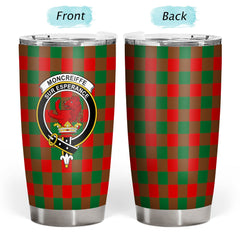 Clan Moncreiffe (or Moncreiff) Tartan Crest Tumbler IK51 Clan Moncrieffe Tartan Today