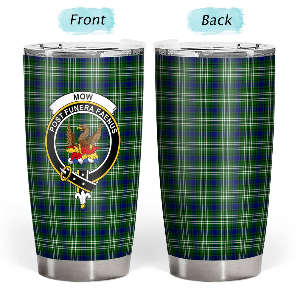 Clan Mow Tartan Crest Tumbler VP41 Clan Mow Tartan Today