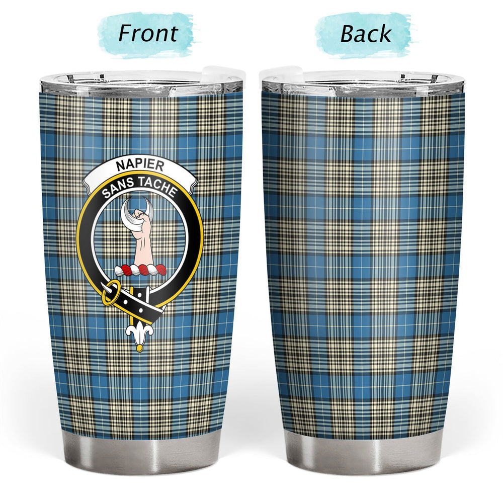 Clan Napier Ancient Tartan Crest Tumbler GD49 Clan Napier Tartan Today