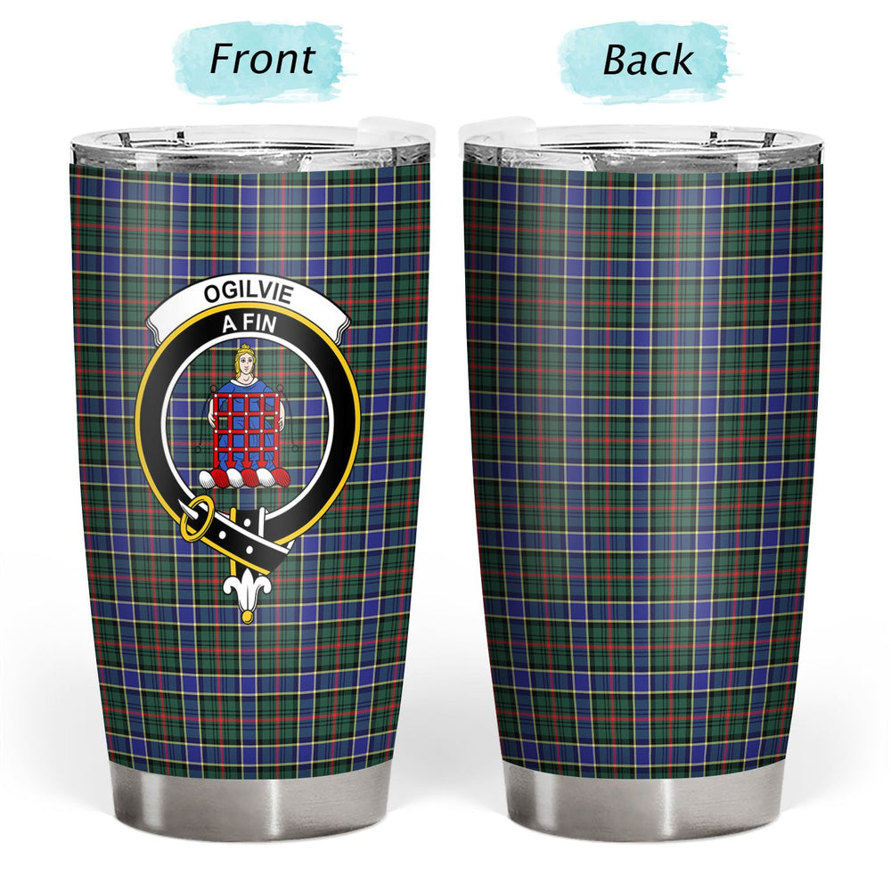 Clan Ogilvie Hunting Modern Tartan Crest Tumbler QE18 Clan Ogilvie Tartan Today