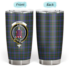Clan Ogilvie Hunting Modern Tartan Crest Tumbler QE18 Clan Ogilvie Tartan Today