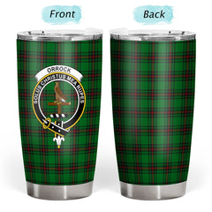 Clan Orrock Tartan Crest Tumbler IQ28 Clan Orrock Tartan Today