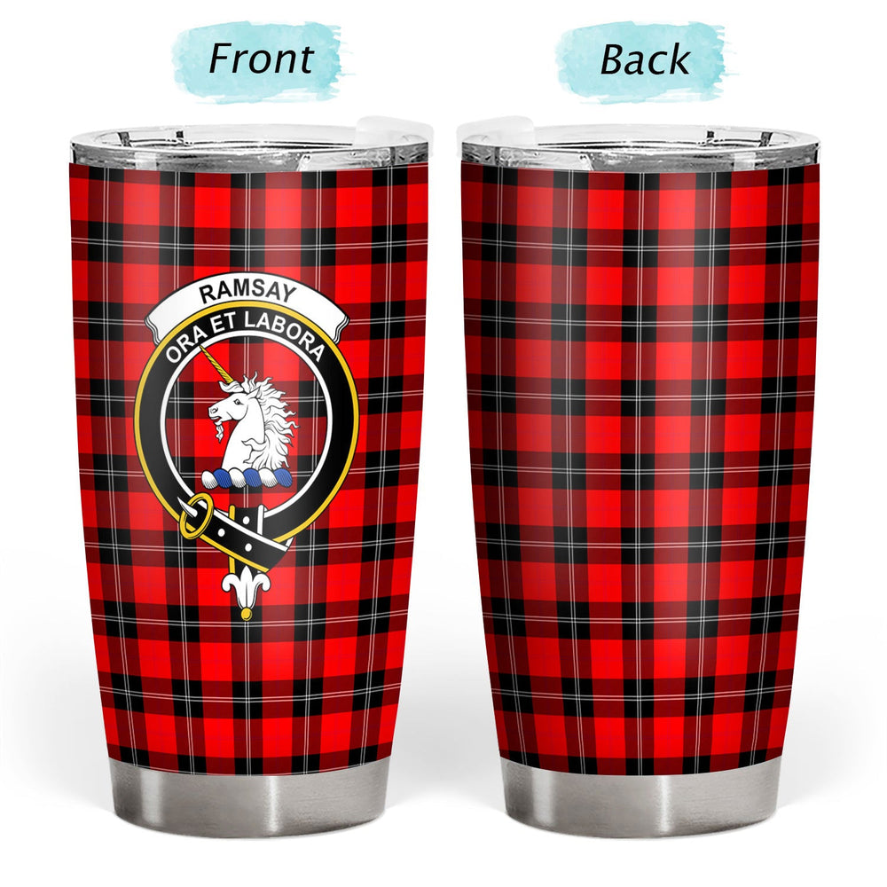 Clan Ramsay Modern Tartan Crest Tumbler NY79 Clan Ramsay Tartan Today