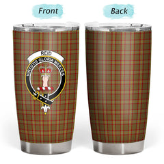 Clan Reid Ancient Tartan Crest Tumbler JA83 Clan Hall Tartan Today
