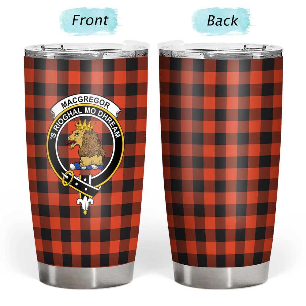 Clan Rob Roy MacGregor Ancient Tartan Crest Tumbler OF26 Clan MacGregor Tartan Today