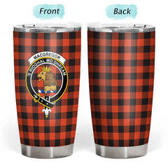 Clan Rob Roy MacGregor Ancient Tartan Crest Tumbler OF26 Clan MacGregor Tartan Today