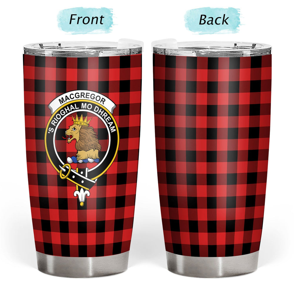 Clan Rob Roy MacGregor Modern Tartan Crest Tumbler FG31 Clan MacGregor Tartan Today