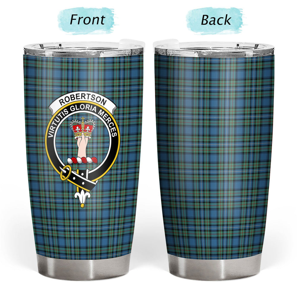 Clan Robertson Hunting Ancient Tartan Crest Tumbler AI68 Clan Robertson Tartan Today