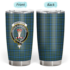 Clan Robertson Hunting Ancient Tartan Crest Tumbler AI68 Clan Robertson Tartan Today