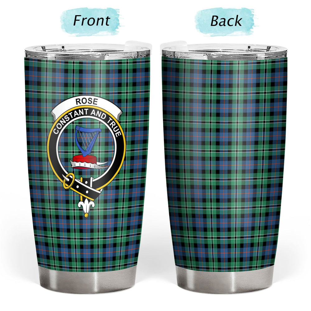 Clan Rose Hunting Ancient Tartan Crest Tumbler TI57 Clan Rose Tartan Today