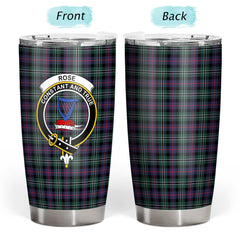 Clan Rose Hunting Modern Tartan Crest Tumbler HG18 Clan Rose Tartan Today