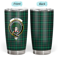 Clan Ross Hunting Modern Tartan Crest Tumbler TM78 Clan Ross Tartan Today