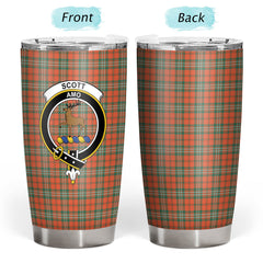 Clan Scott Ancient Tartan Crest Tumbler NN22 Clan Scott (Scott Tartan) Tartan Today