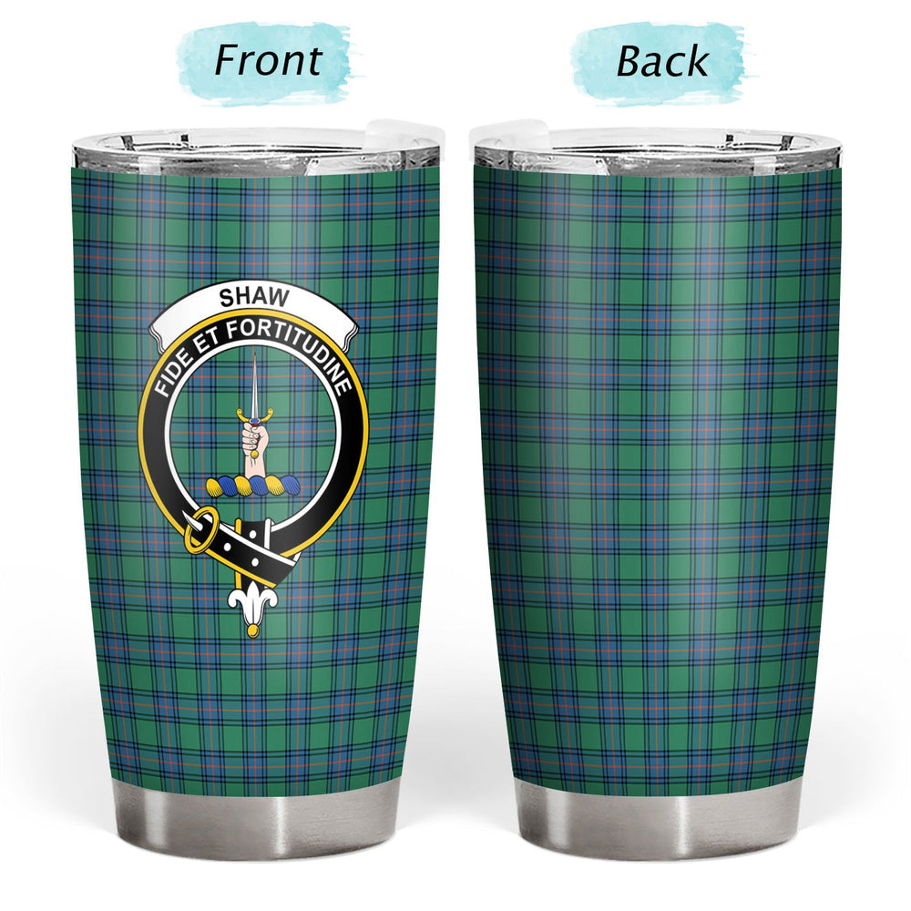 Clan Shaw Ancient Tartan Crest Tumbler NK79 Clan Shaw Tartan Today