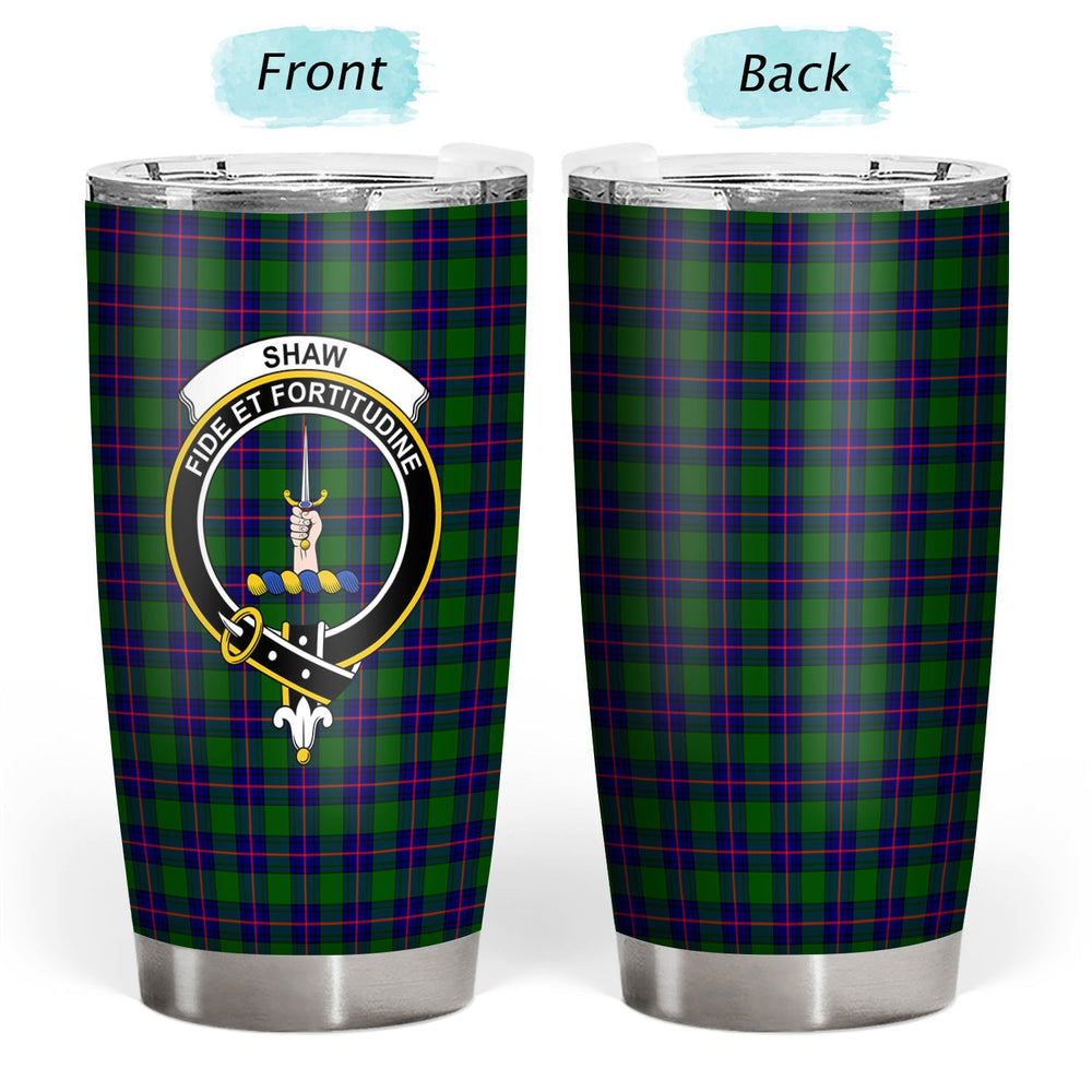 Clan Shaw Modern Tartan Crest Tumbler HV23 Clan Shaw Tartan Today