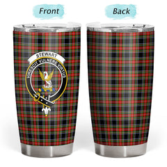 Clan Stewart Black Tartan Crest Tumbler AZ38 Clan Stewart Tartan Today