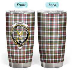 Clan Stewart Dress Modern Tartan Crest Tumbler MR40 Clan Stewart Tartan Today