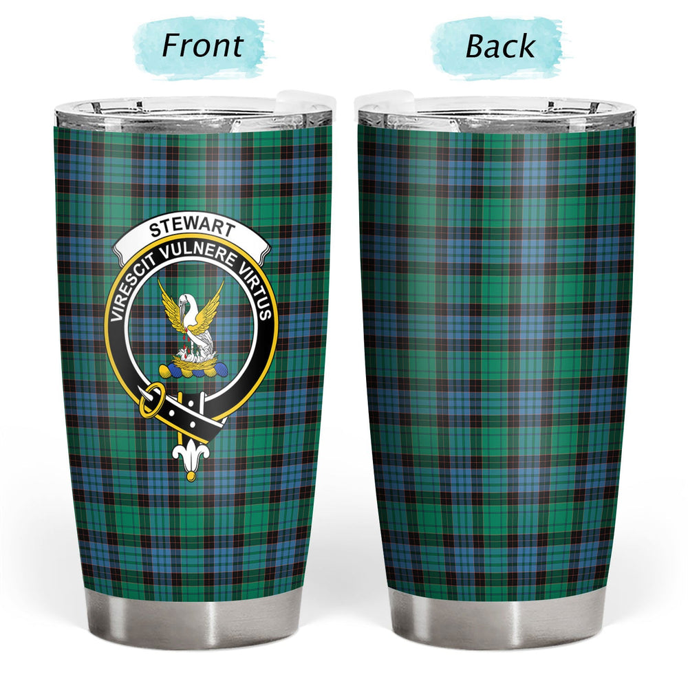 Clan Stewart Old Ancient Tartan Crest Tumbler ZS62 Clan Stewart Tartan Today