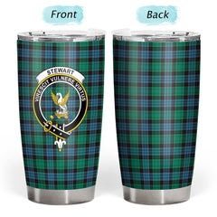 Clan Stewart Old Ancient Tartan Crest Tumbler ZS62 Clan Stewart Tartan Today