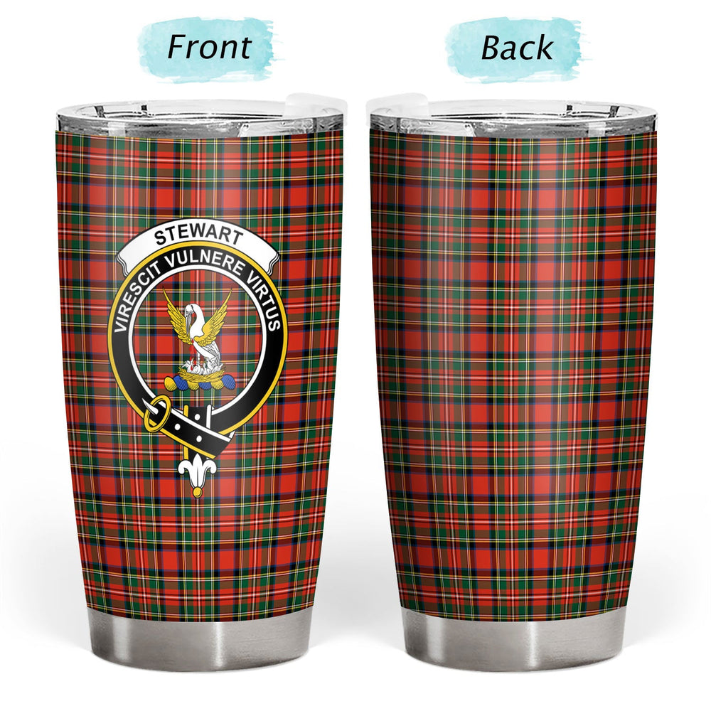 Clan Stewart Royal Modern Tartan Crest Tumbler GE66 Clan Stewart Tartan Today