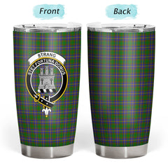 Clan Strang (or Strange) Tartan Crest Tumbler BC63 Clan Strange Tartan Today