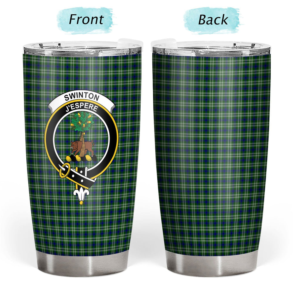 Clan Swinton Tartan Crest Tumbler LC17 Clan Swinton Tartan Today