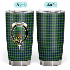 Clan Swinton Tartan Crest Tumbler LC17 Clan Swinton Tartan Today