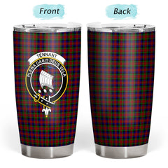 Clan Tennant Tartan Crest Tumbler TU39 Clan Tennant Tartan Today