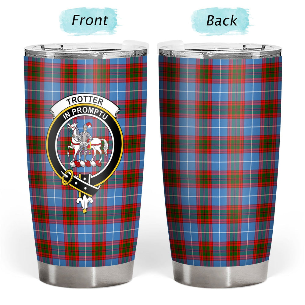 Clan Trotter Tartan Crest Tumbler BQ79 Clan Trotter Tartan Today