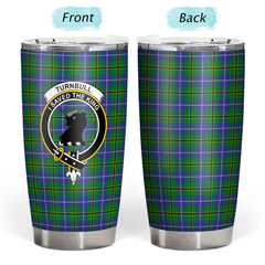 Clan Turnbull Hunting Tartan Crest Tumbler CT54 Clan Turnbull Tartan Today
